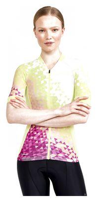 CRAFT Craft ADV Endur Graphic Women's Short Sleeve Jersey Geel Roze
