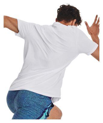 Maillot manches courtes Under Armour Seamless Stride Blanc 2/7