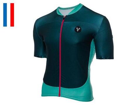 Lebram korte mouwen jersey arpille blauw