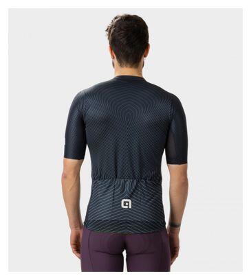 Alé Zig Zag Short Sleeve Jersey Zwart 2/7