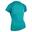 Raidlight 1/2 Zip R-Light Damestrui met korte mouwen Spearmint