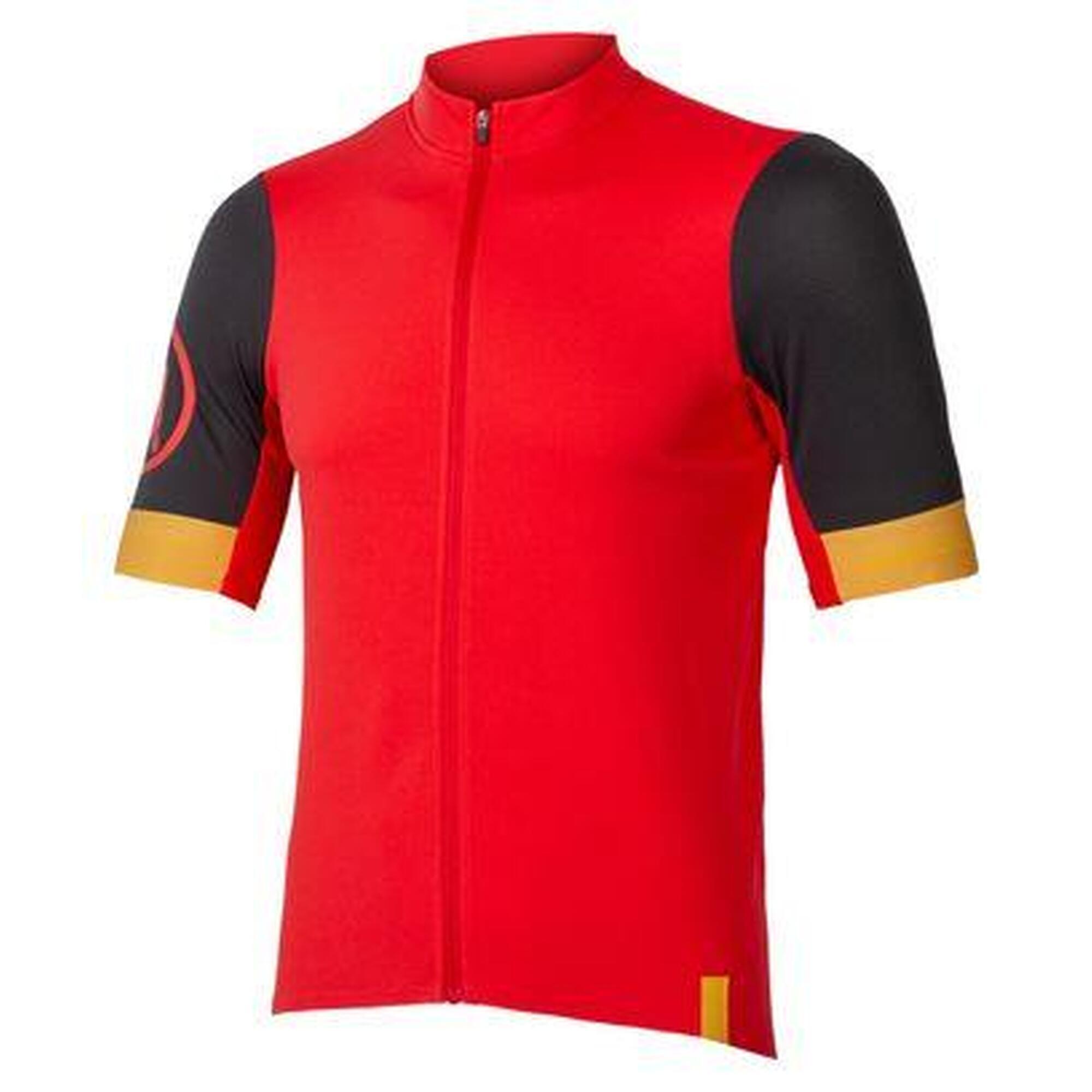 Endura - Maillot Manches Courtes Endura Fs260 Grenade Rouge - Maillot Manches Courtes - Rouge - 48 Xl - Decathlon