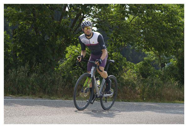 Alé Zig Zag Short Sleeve Jersey Zwart 6/7