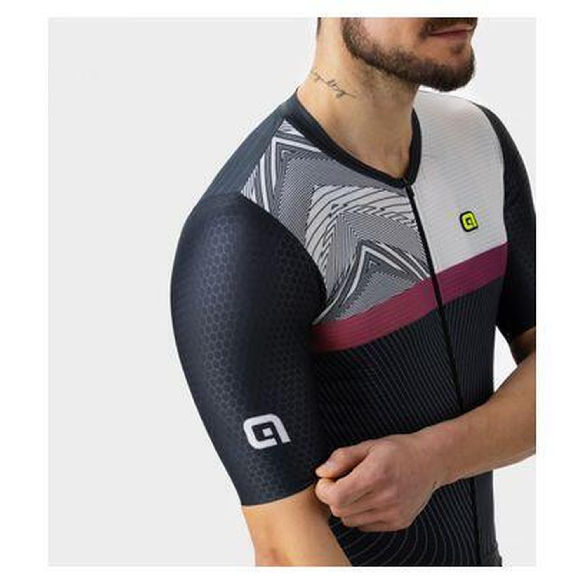 Tricou de ciclism Alé Zig Zag pentru bărbați