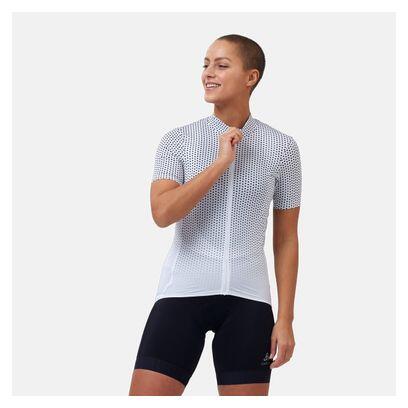 Koszulka rowerowa damska Odlo Stand-up collar ZEROWEIGHT rozpinana