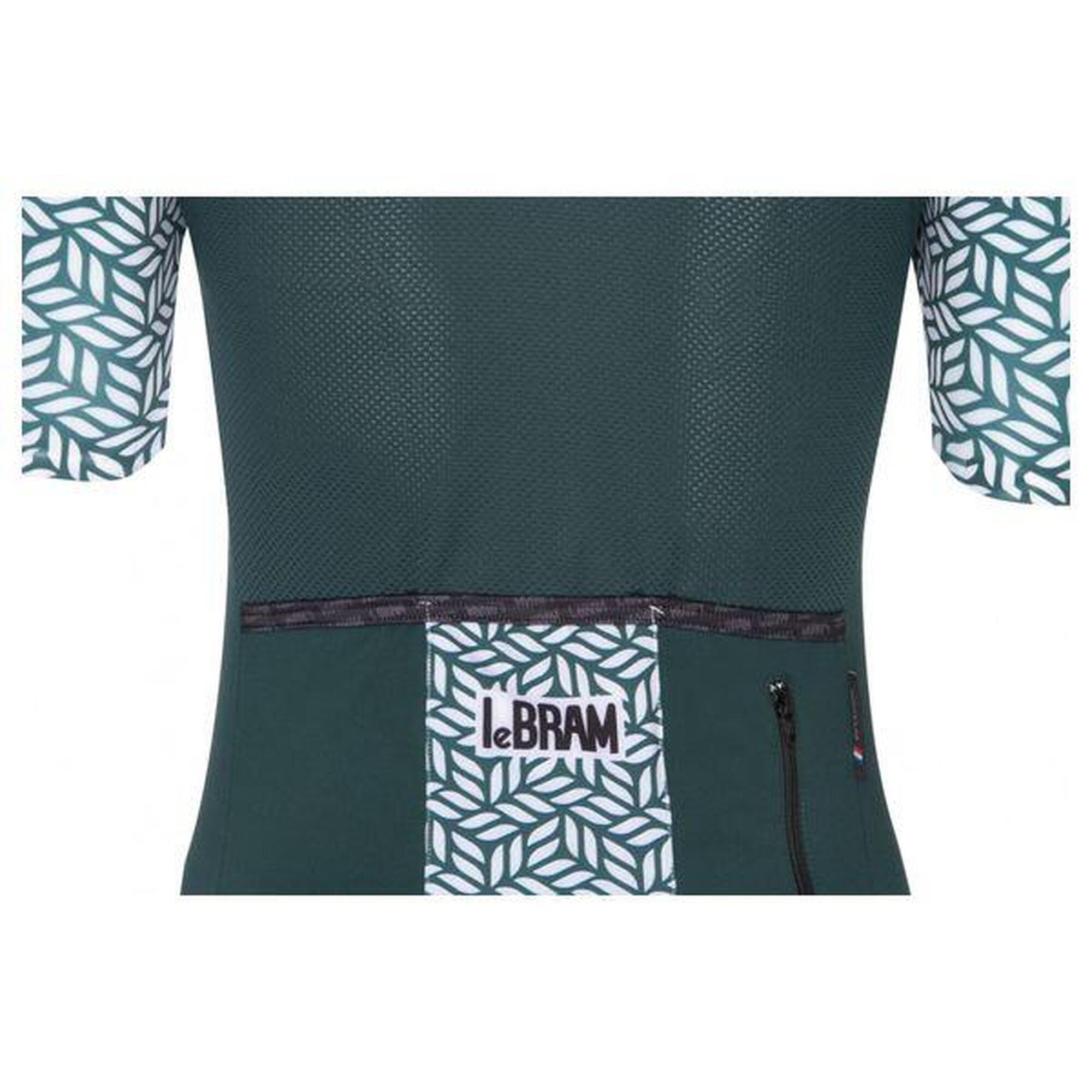 Maillot de manga corta para mujer LeBram Aspin, verde agave