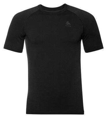 Maglia tecnica ODLO Performance Warm Eco manica corta - Nero