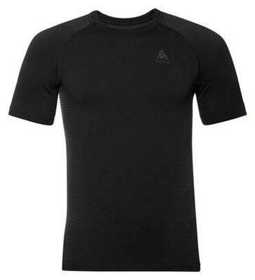 Odlo performance warm eco korte mouw jersey zwart