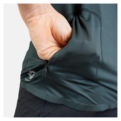 Raidlight 1/2 Zip R-Light Short Sleeve Jersey Grey / Black 5/5
