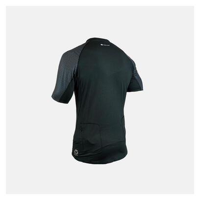 Raidlight 1/2 Zip R-Light Short Sleeve Jersey Grey / Black 2/5