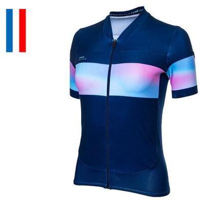 Lebram agnès women's short sleeved jersey sunset navy