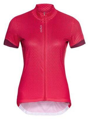 Vrouwen short sleeve jersey odlo essential pink