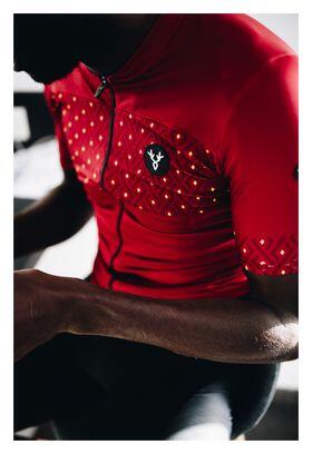 Maillot Manches Courtes LeBram Luz Ardiden Bordeaux Coupe Ajustée 7/7