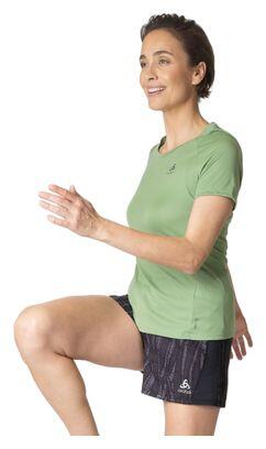 Odlo Essential Chill-Tec Kurzarmshirt für Frauen Khaki