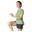 Maillot Manches Courtes Odlo Essential Chill-Tec Femme Kaki