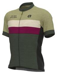 Maillot Manches Courtes Alé Chaos Vert