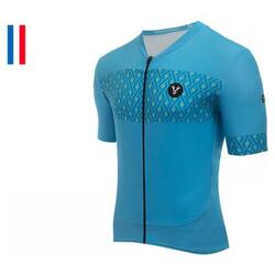 Maillot Manches Courtes LeBram Luz Ardiden Bleu Saphire Coupe Ajustée