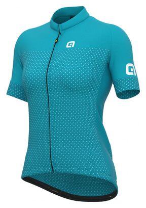 ALÉ CYCLING Alé Level Damestrui Korte Mouwen Turquoise