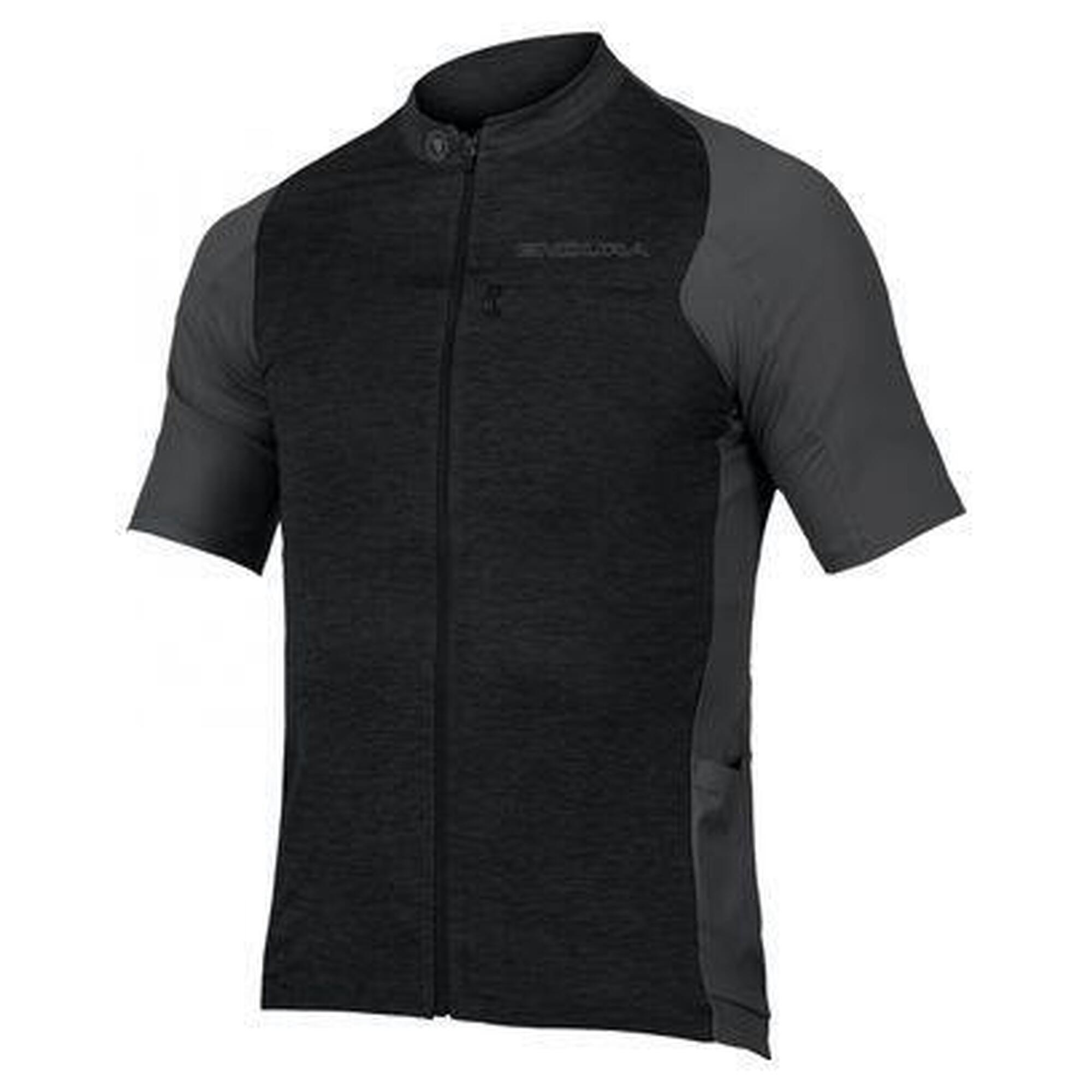 Endura - Maillot Manches Courtes Endura Gv500 Reiver Noir - Maillot Manches Courtes - Gris|noir - 40 M - Decathlon