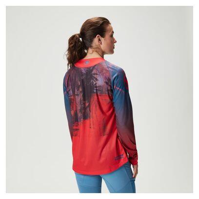 Endura Tropical LTD Women's Long Sleeve Jersey Red 2/7