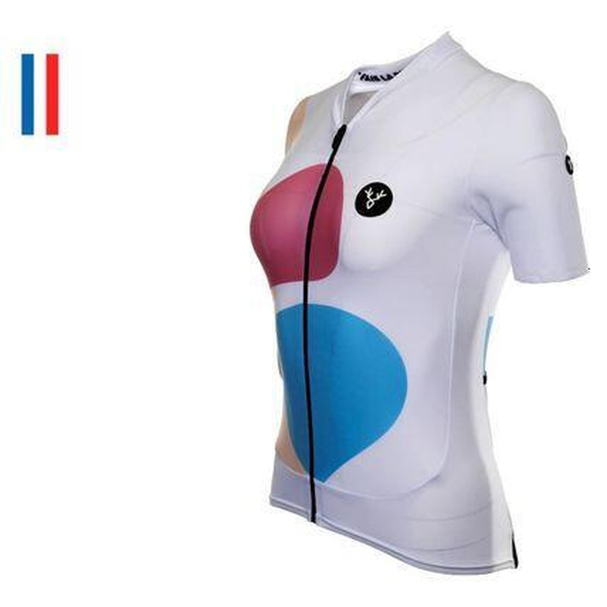 Maillot De Cyclisme Vélo Femme Manches Courte Et Shorts Séchage Rapide