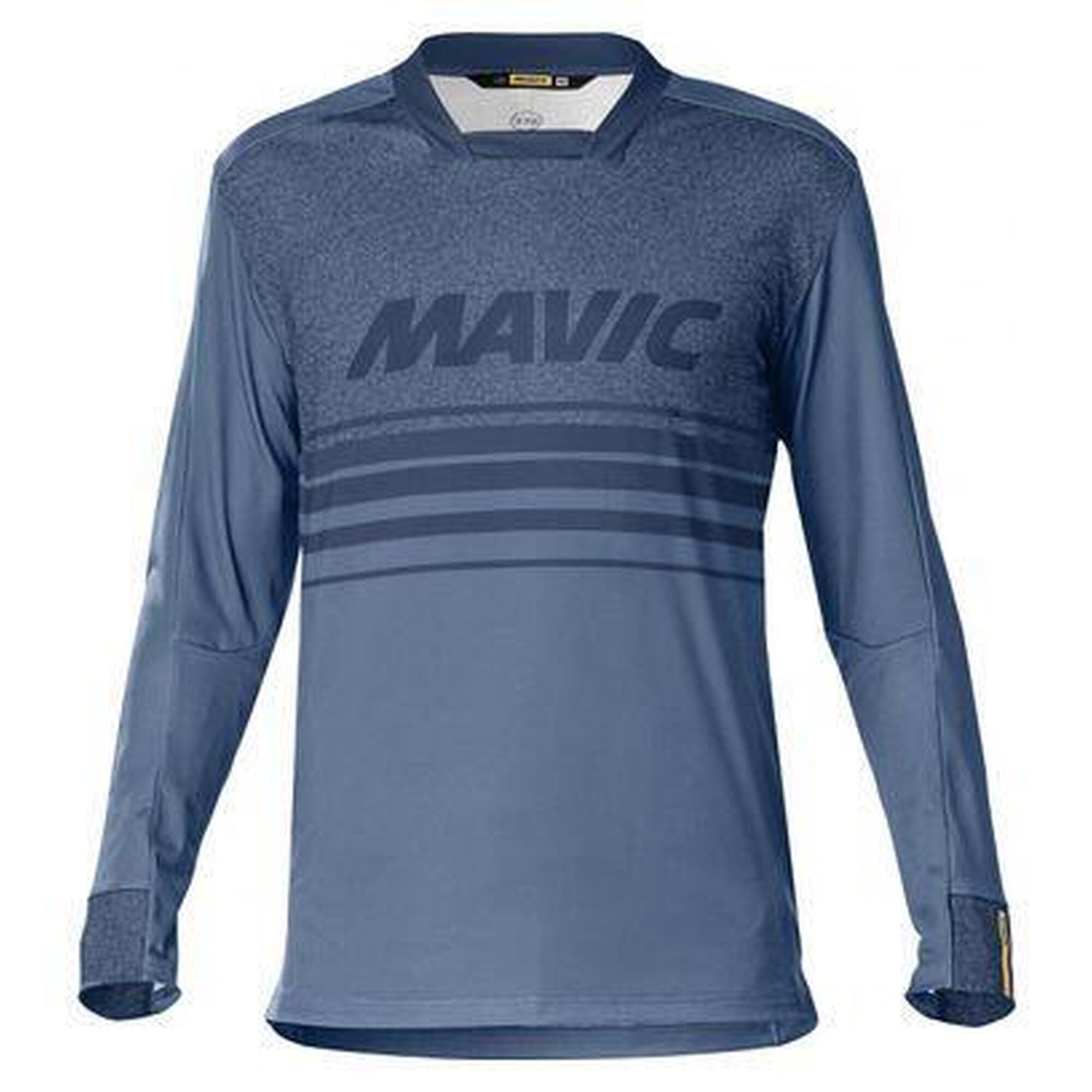 Mavic Deemax Pro Ltd Sam Hill II Blue Long Sleeve Jersey