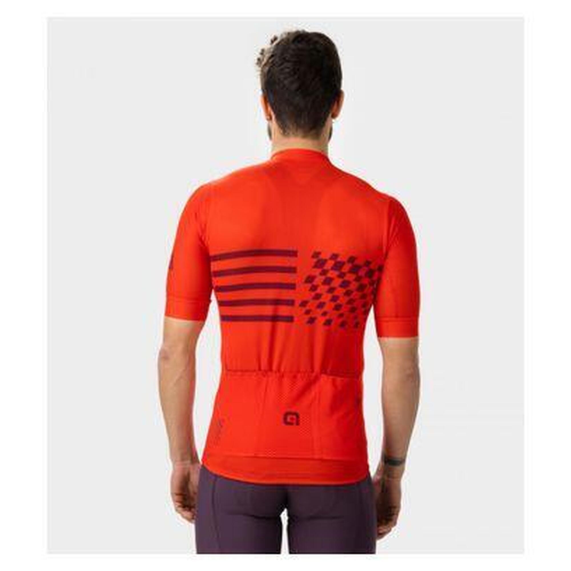 Maillot Manches Courtes Alé Play Rouge
