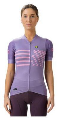 Alé play women's short sleeve jersey purple