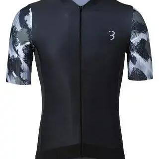 BBB AeroTech short sleeve jersey Black / Camo