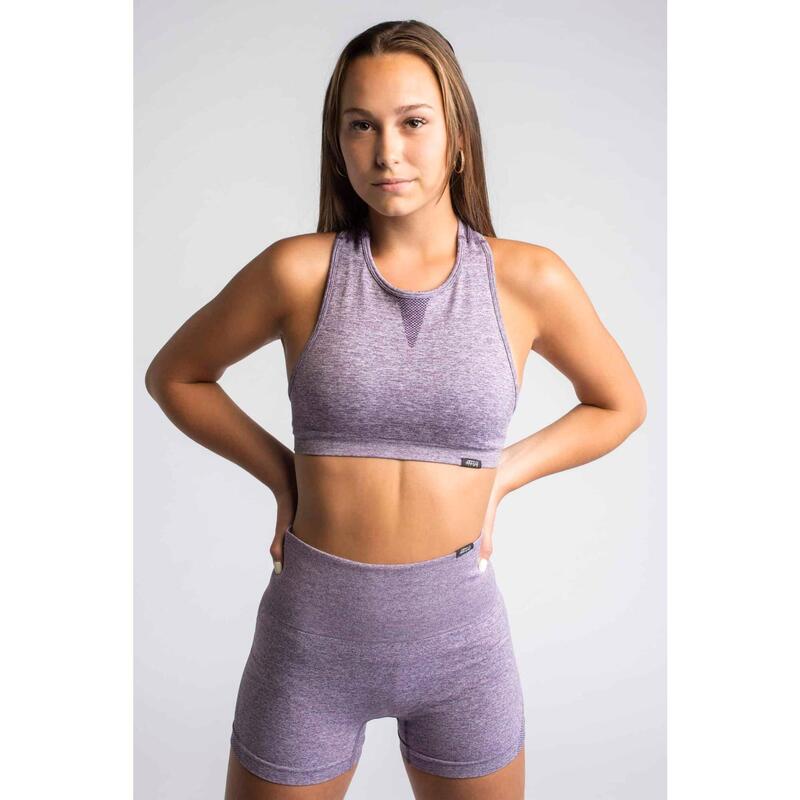 Pulse Seamless Brassière De Sport - Femme - Lila