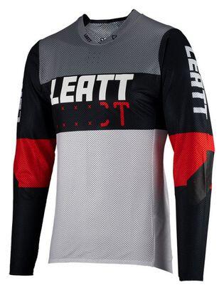 Maillot Manches Longues Leatt MTB Gravity 4.0 Gris/Rouge 3/6