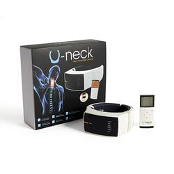 U-Neck, unisexe, masseur de cou à électrostimulation, noir