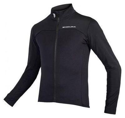 Endura roubaix fs260-pro long sleeve jersey black
