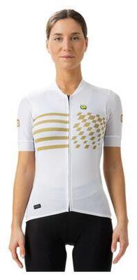 Alé play women's short sleeve jersey white