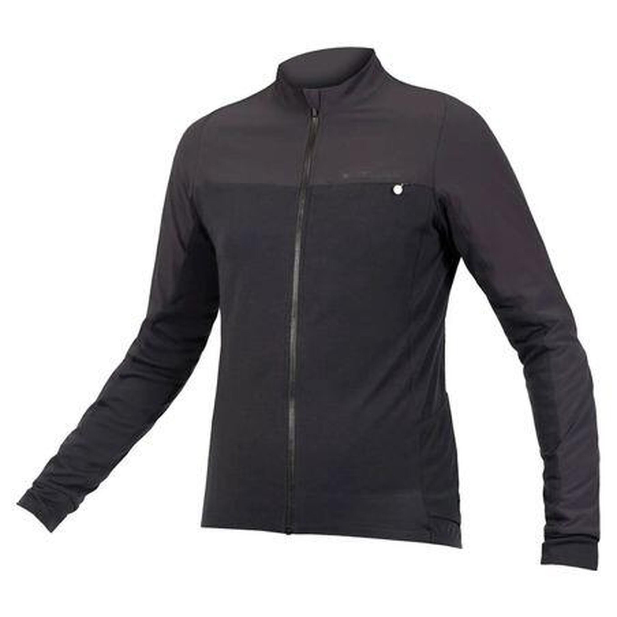 Endura - Maillot Manches Longues Endura Gv500 Noir - Maillot Manches Longues - Noir - S - Decathlon