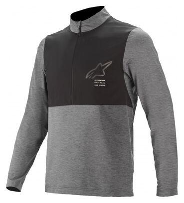 Alpinestars nevada jersey de manga longa cinza / preto