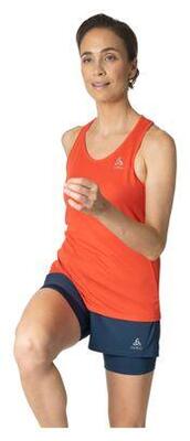 Camiseta de Tirantes para Mujer Odlo Essential Terracota Naranja