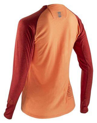 MTB-fietsshirt voor dames 3.0 Gravity Oranje 4/6