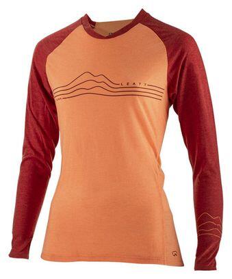 MTB-fietsshirt voor dames 3.0 Gravity Oranje 3/6