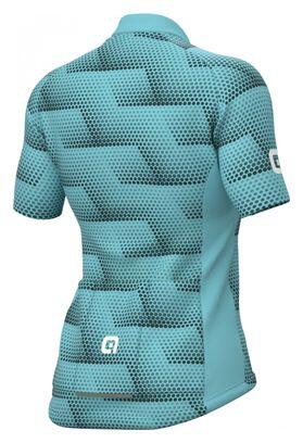Camisa turquesa de manga curta feminina Alé Sharp 2/5
