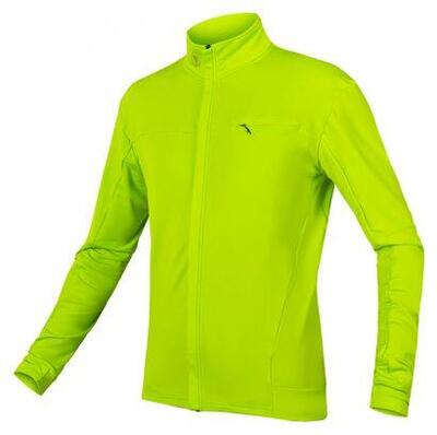 Endura Roubaix Xtract Langarm-Trikot Neon-Gelb S