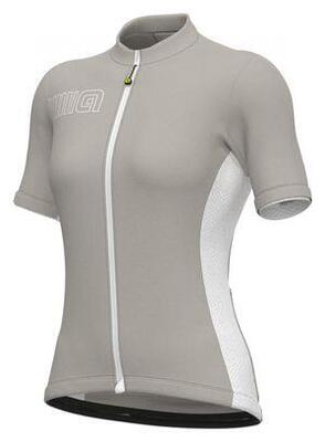 Alé dames colorblock kortemouw jersey olive/wit