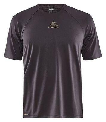 T-shirt Craft Pro Trail manga curta Preto 3/6