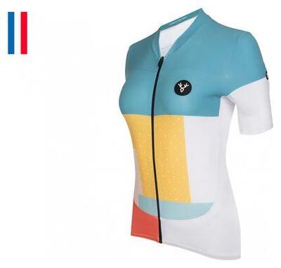 Maglia manica corta sartoriale donna LeBram Portet Pelforth