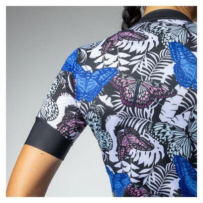 Maillot Manches Courtes Femme Alé Vanessa Bleu/Noir 5/7