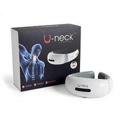 U-Neck Lite, unisexe, masseur de cou à électrostimulation, noir