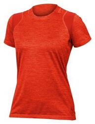 Maillot Manches Courtes Femme Endura SingleTrack Paprika Orange