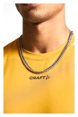 Craft ADV Essence Tee 2 Geel Heren Shirt met Korte mouwen 2/6