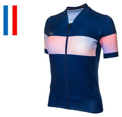 Damen LeBram Agnès Marine Aurore Kurzarmtrikot