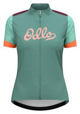 Odlo heritage essentials women's short sleeve jersey blue/multi